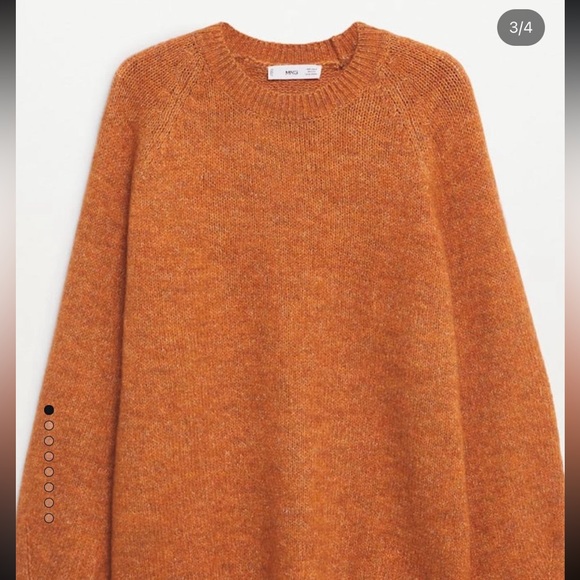 Mango oversize knit sweater - Picture 3 of 5